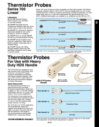 Thumbnail of document Data Sheet - OL-704 Linear Thermistor Sensors w/ Lead Wire